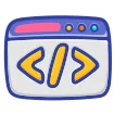 coding sticker by Flaticon